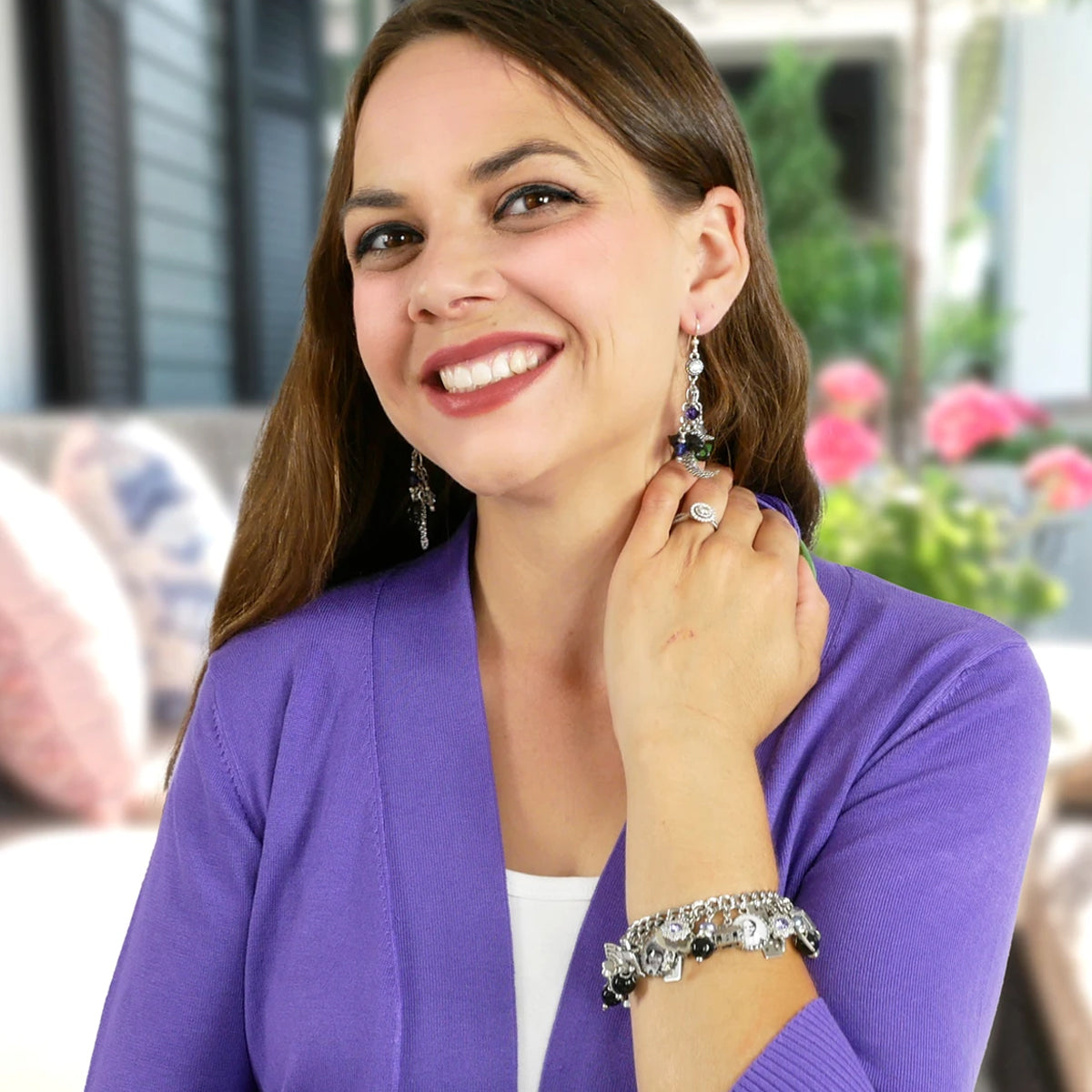 black history month charm bracelet