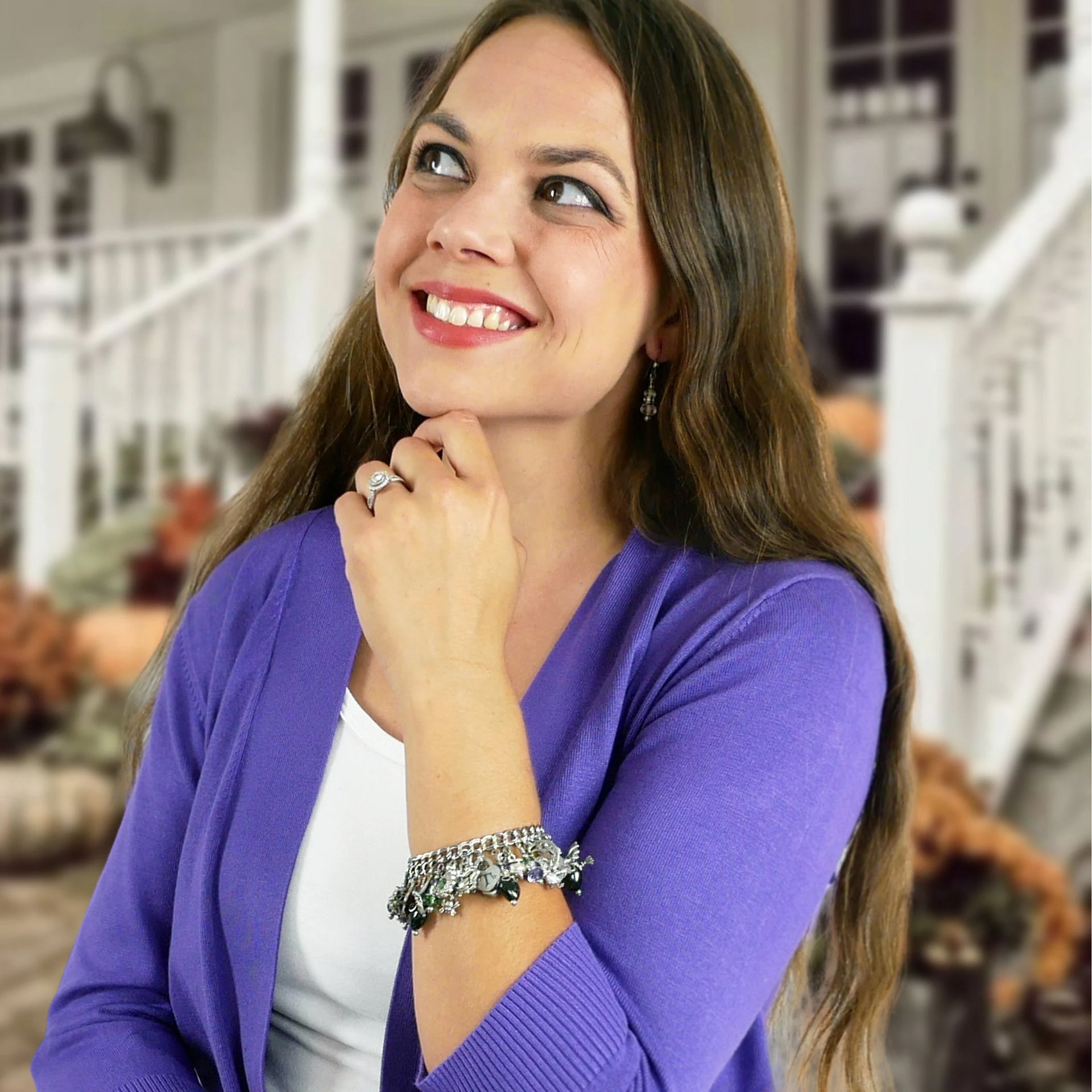 Halloween charm bracelet