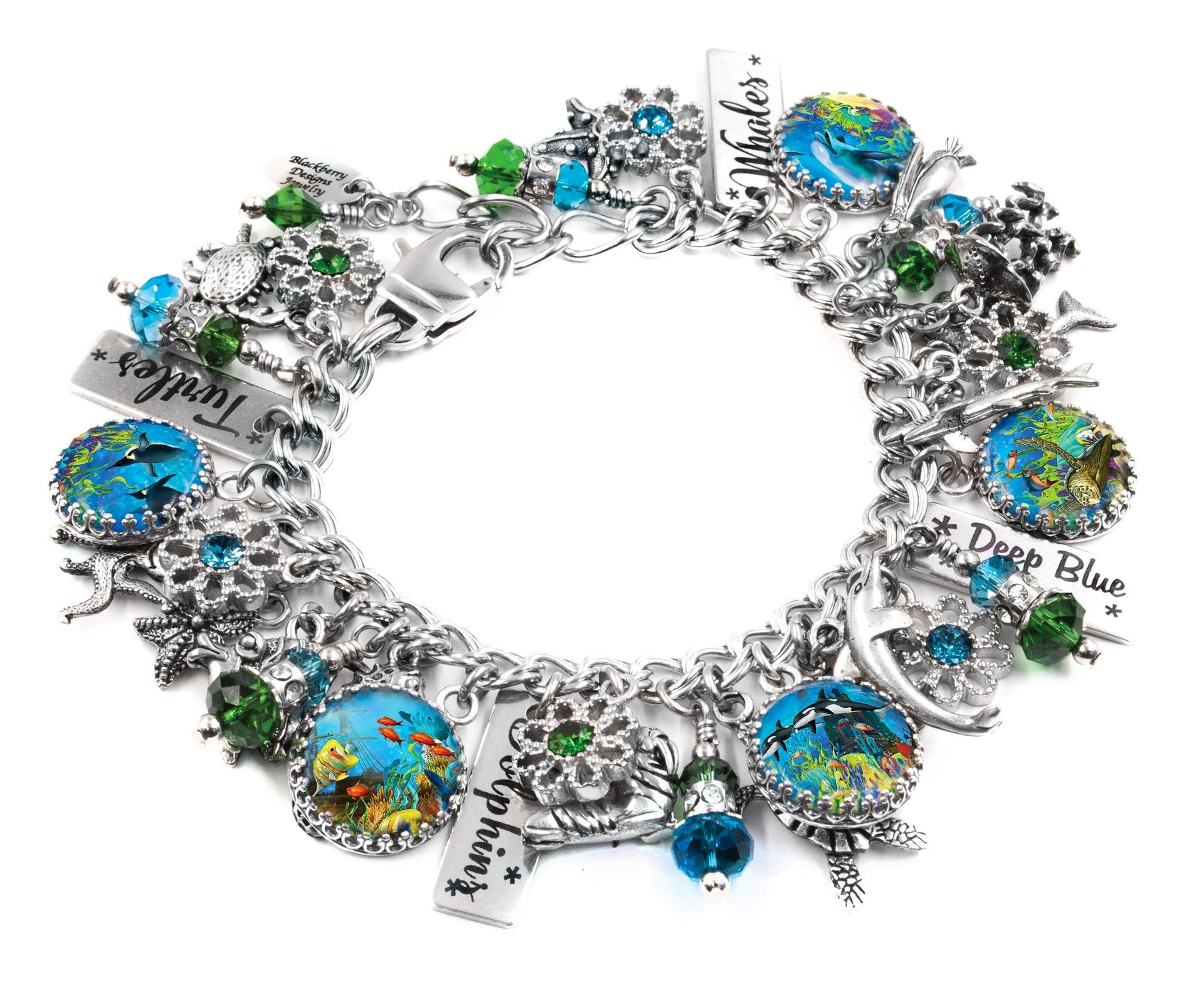 ocean jewelry, turtles bracelet,