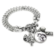 alice in wonderland non tarnish bracelet