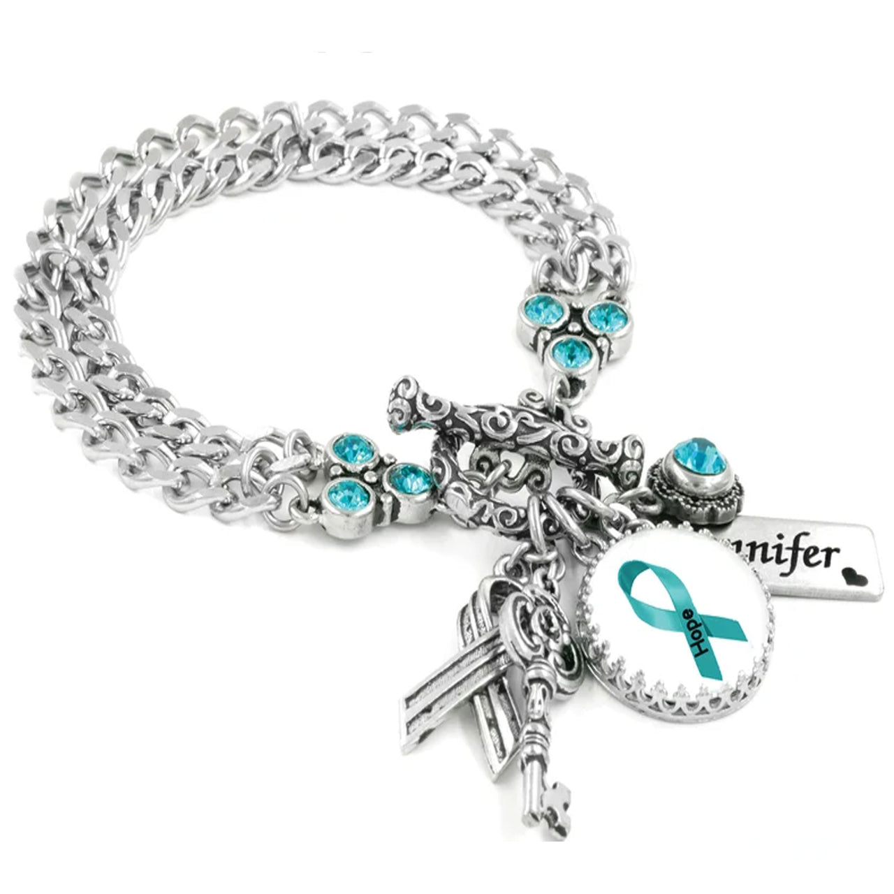 ovarian cancer awareness jewelry