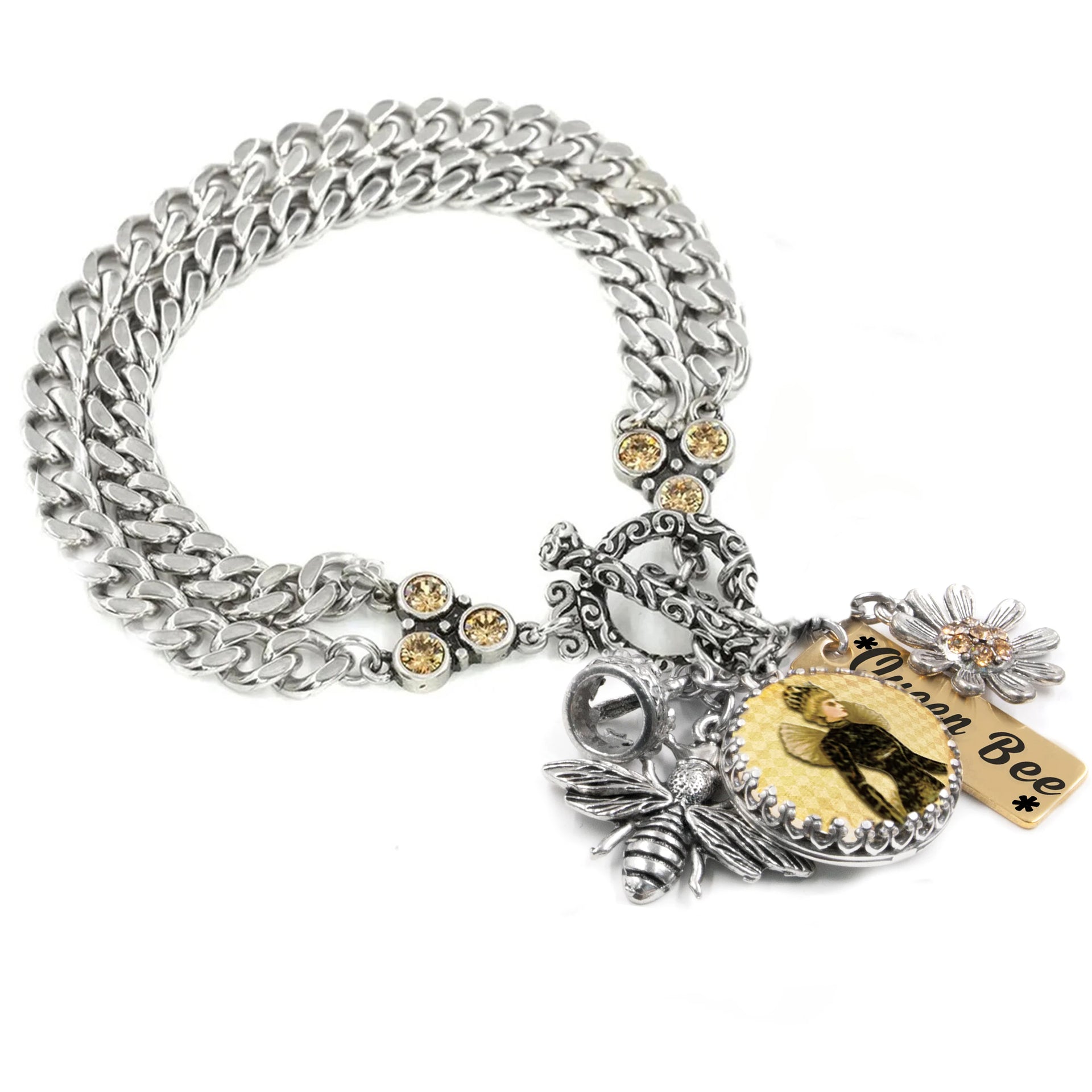 bumble bee bracelet