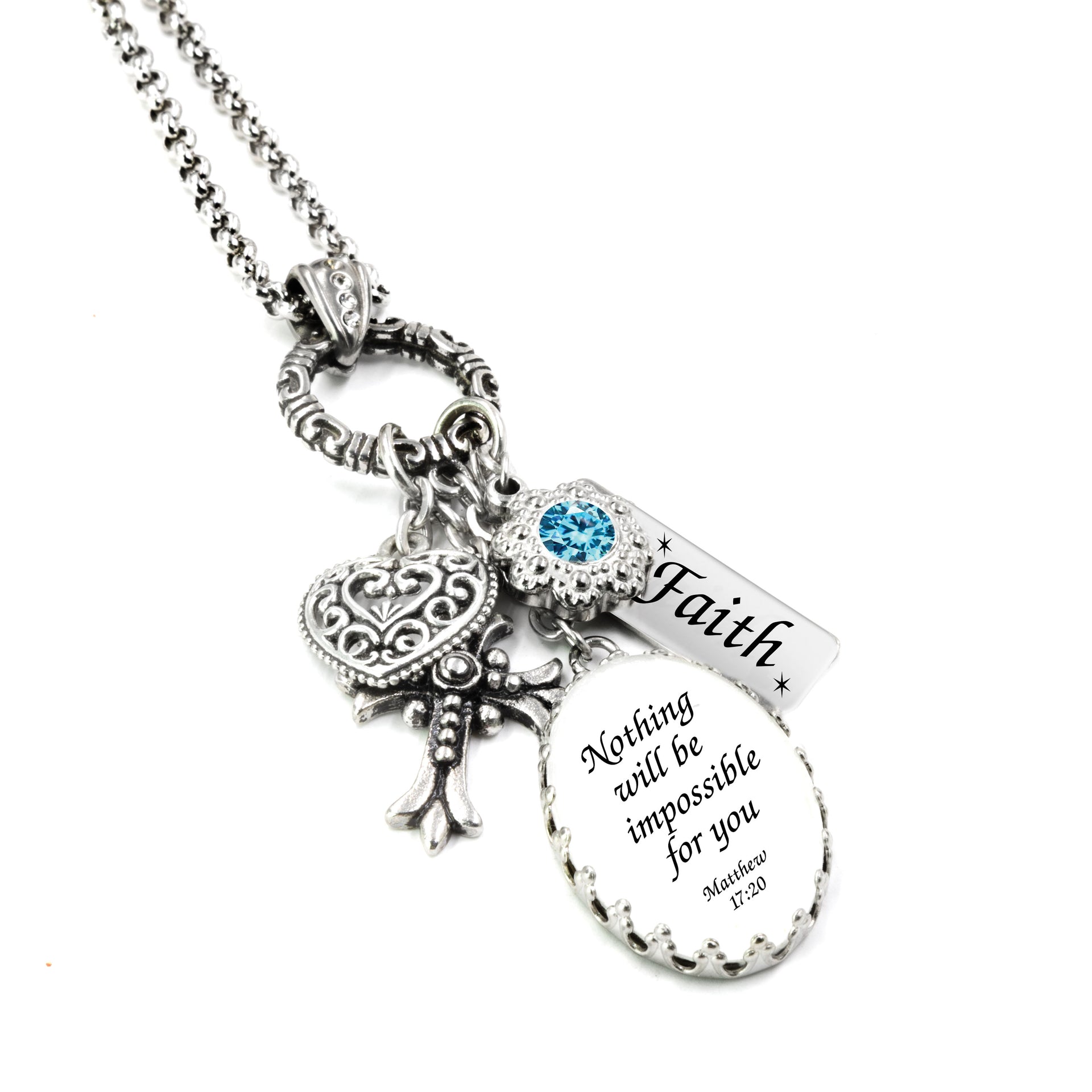 scripture necklace