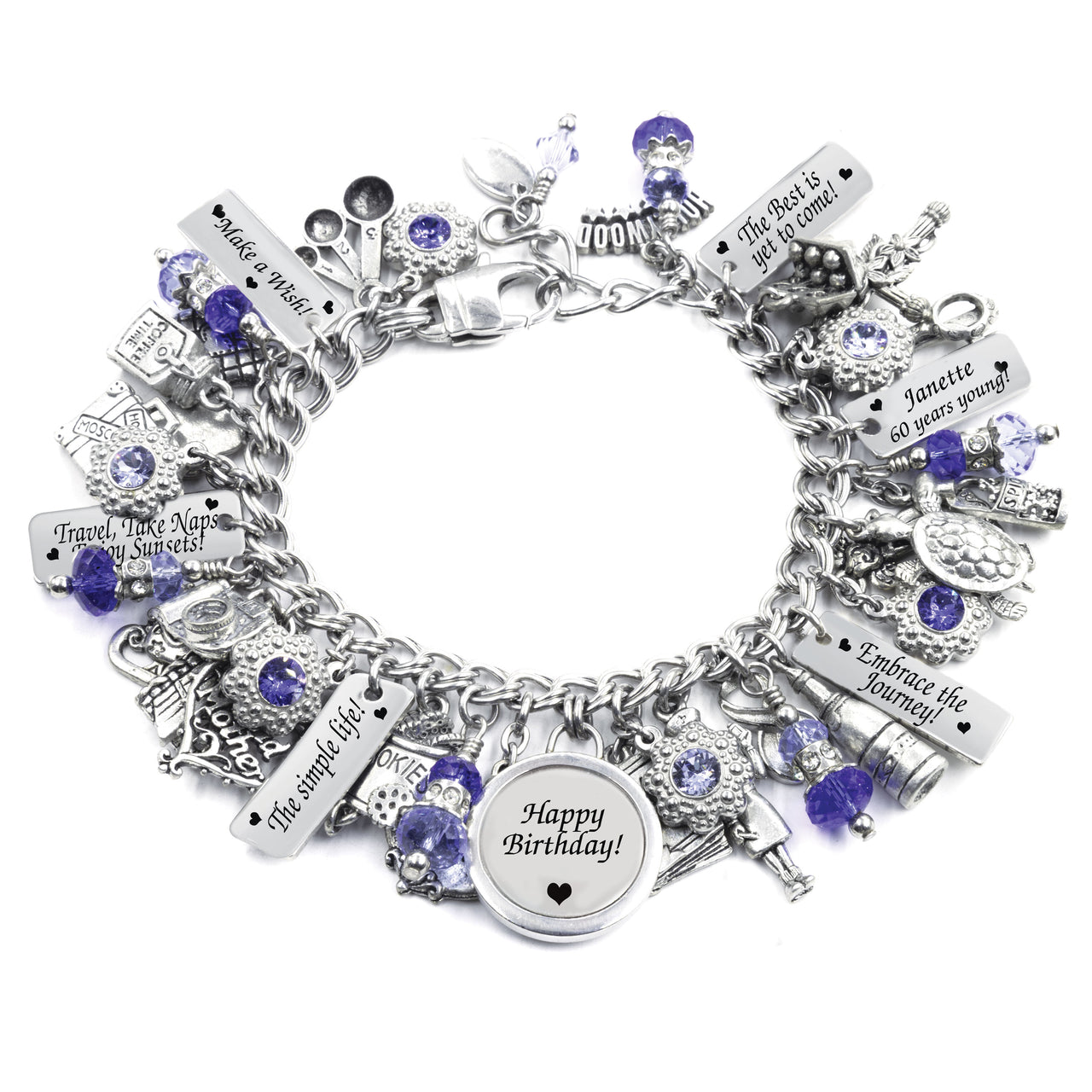 personalized birthday bracelet