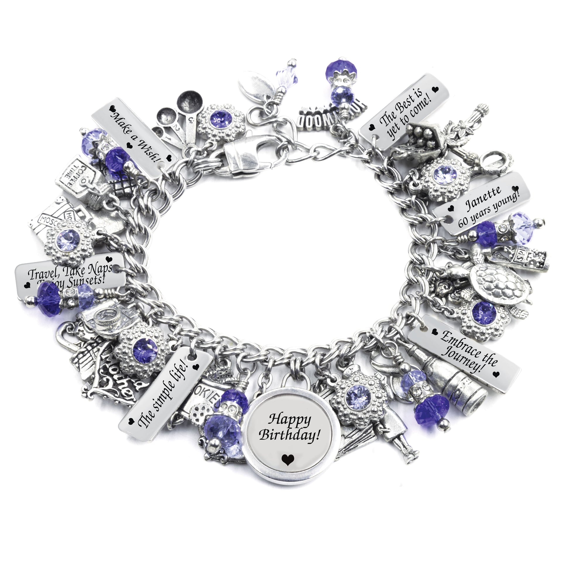 personalized birthday bracelet