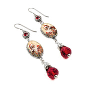 african american christmas earrings