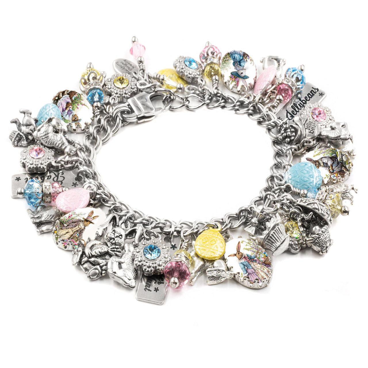 spring-bunny-charm-bracelet