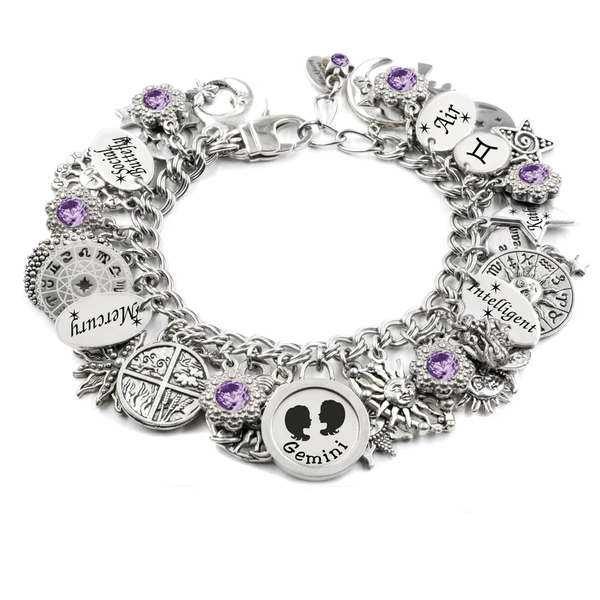 Gemini Horoscope Bracelet