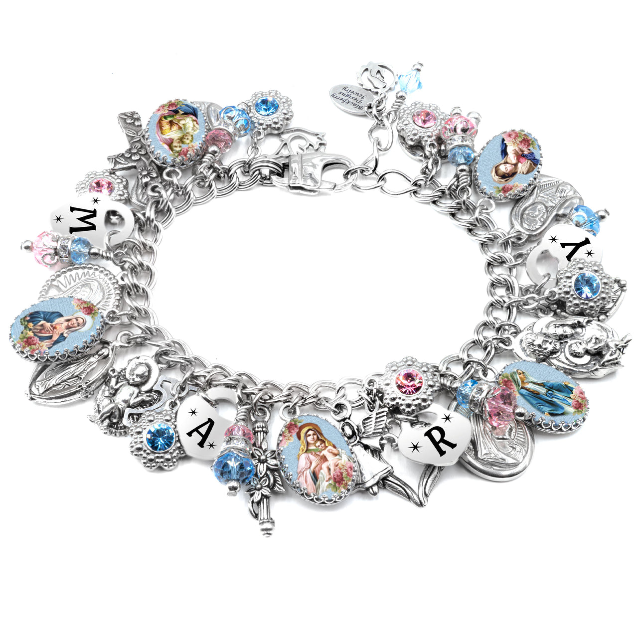madonna charm bracelet