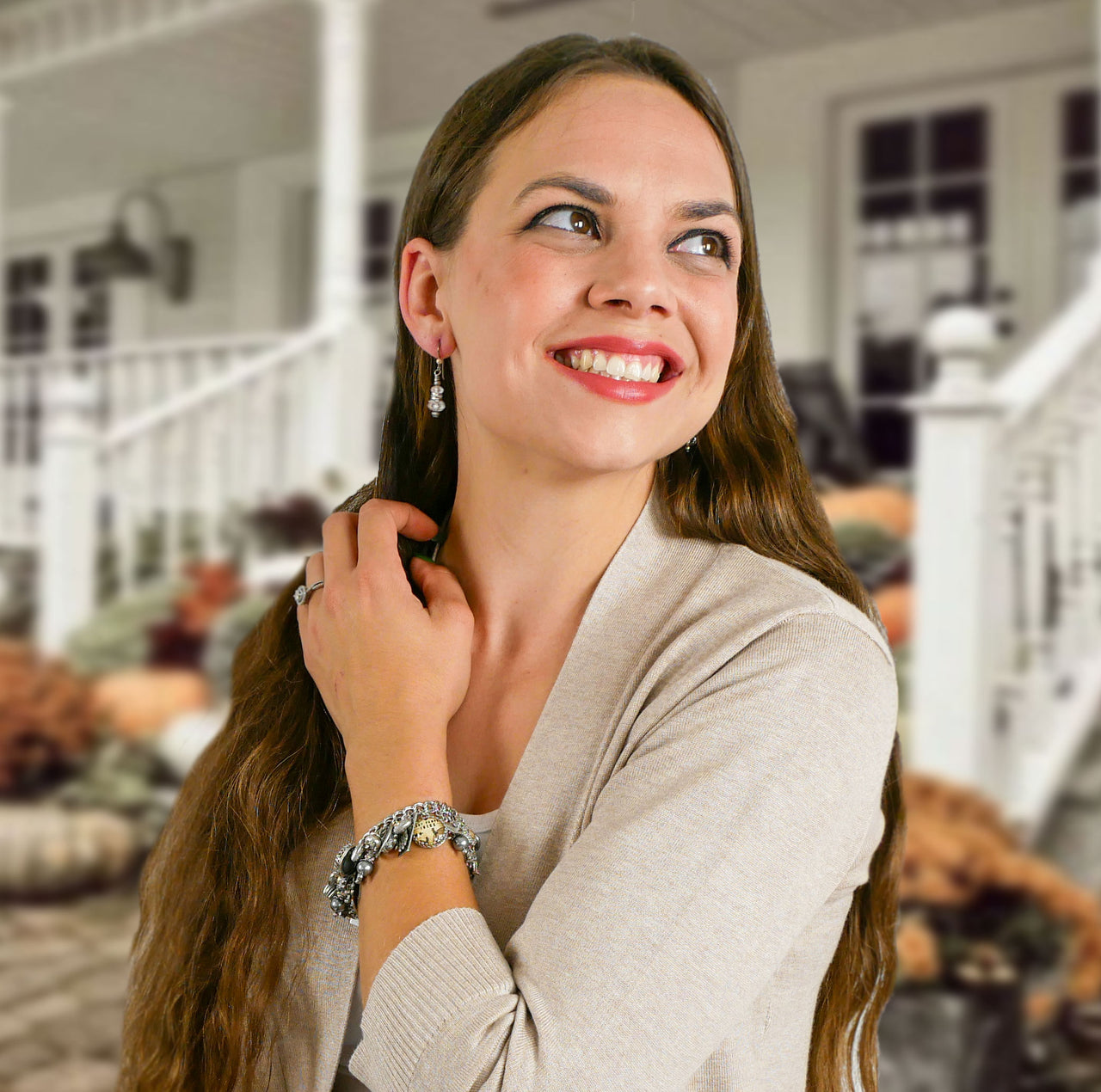 Flying Witch Charm Bracelet – Halloween Magic