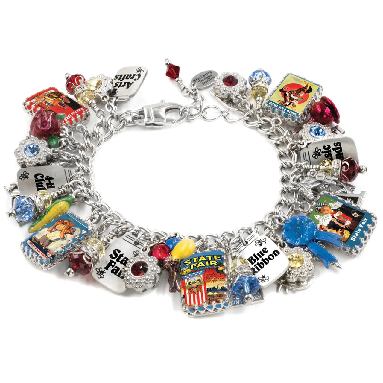 state fair charm bracelet