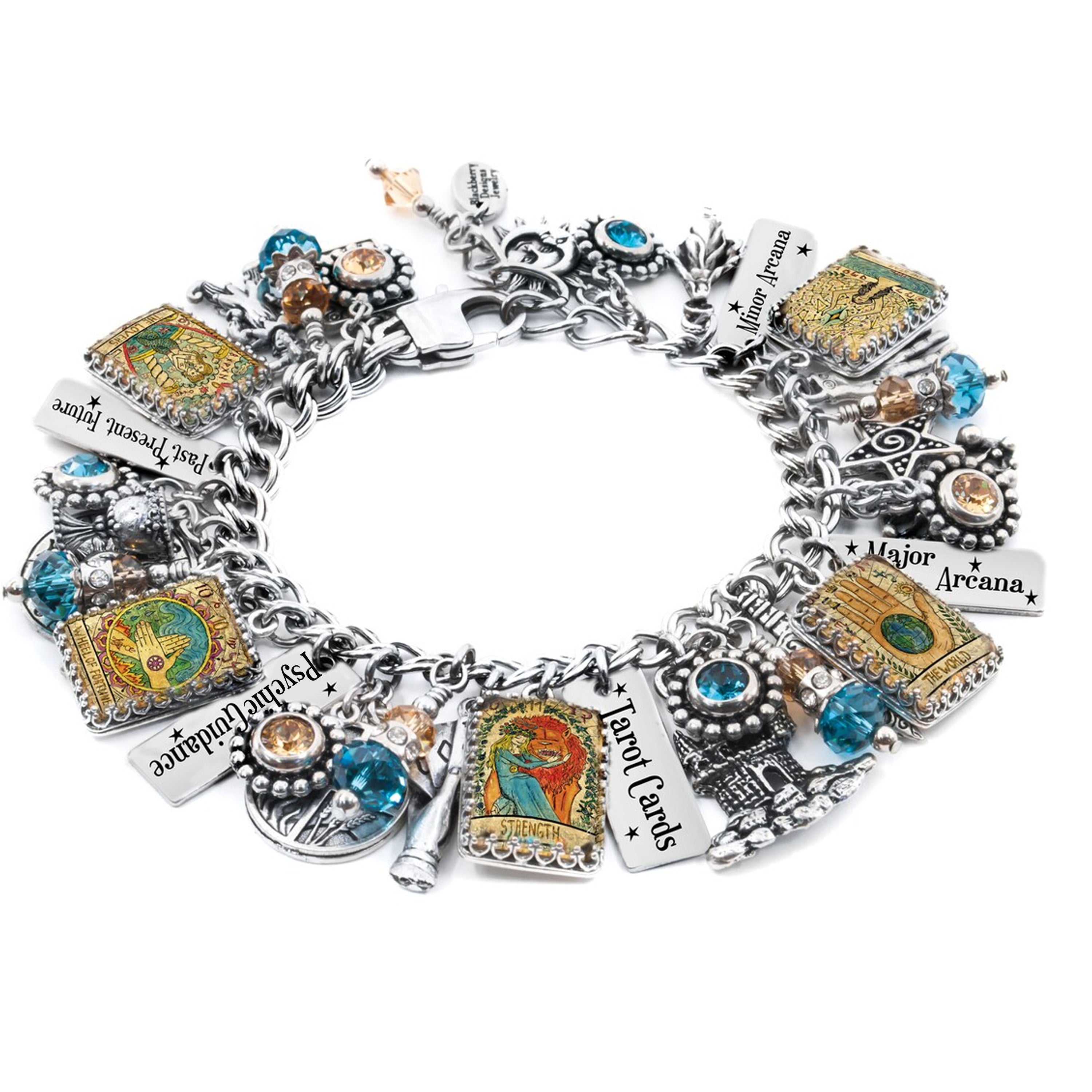 Tarot Card Bracelet - Blackberry Designs Handmade Silver