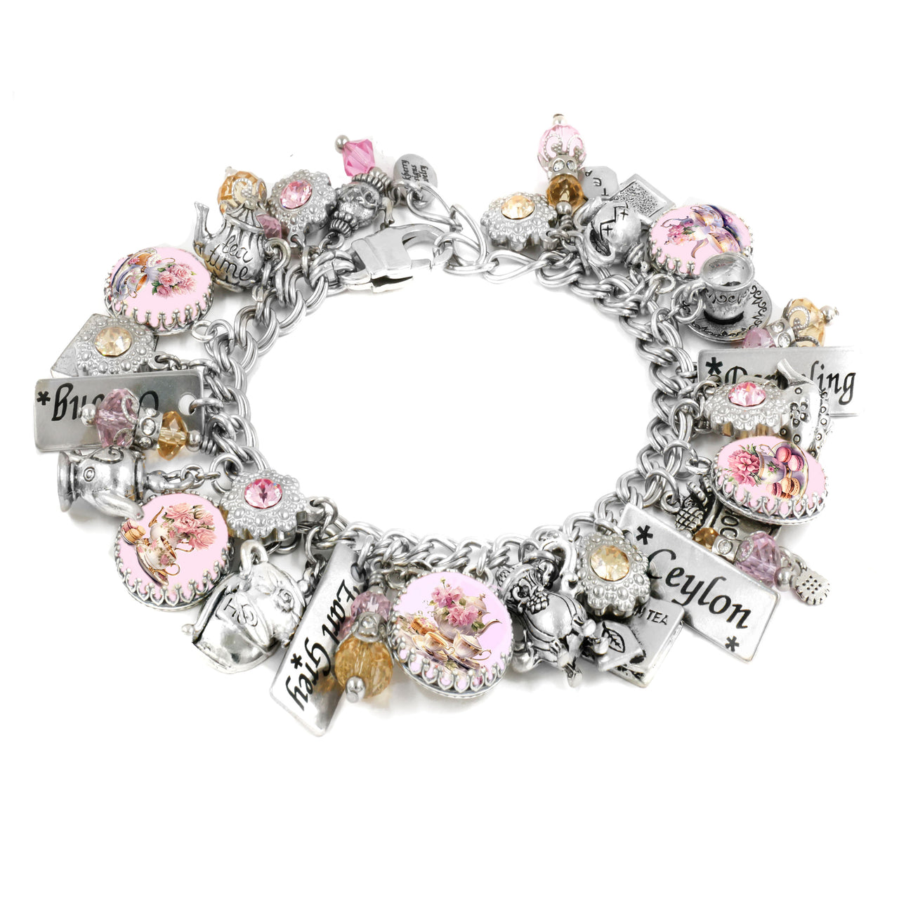 Tea Lover Charm Bracelet