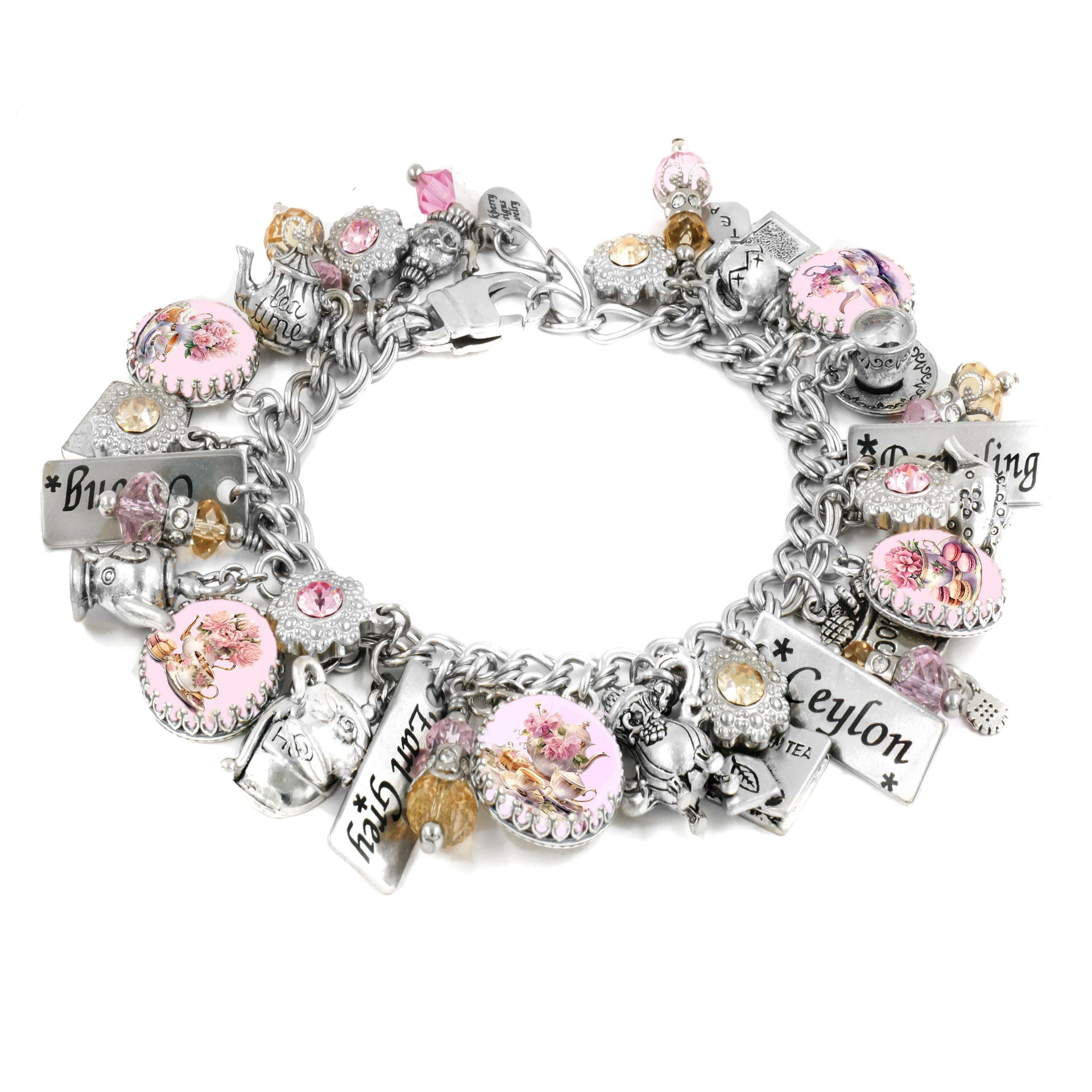 Tea Lover Charm Bracelet