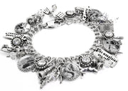 camping charm bracelet