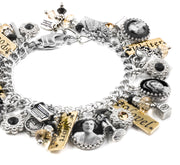 author charm bracelet