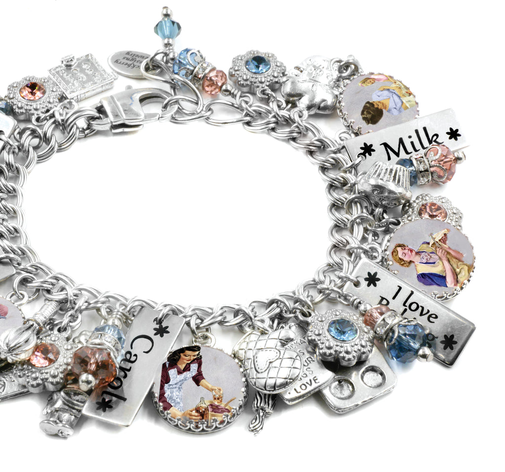 Pastry Chef Charm Bracelet in Sterling Silver – ChefJewelry