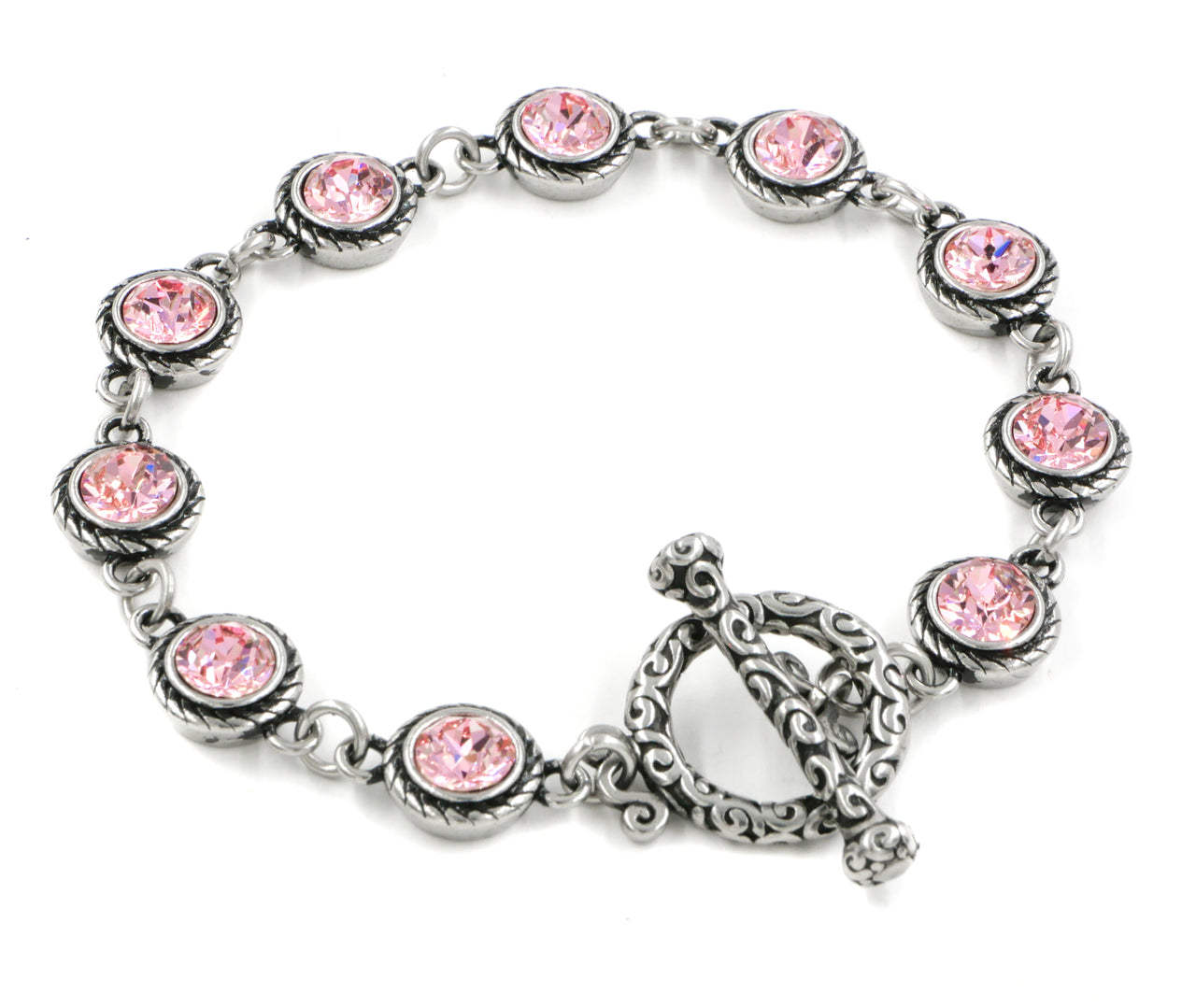 october birthstone bracelet