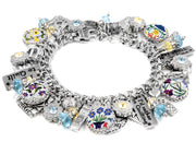 quilt charm bracelet