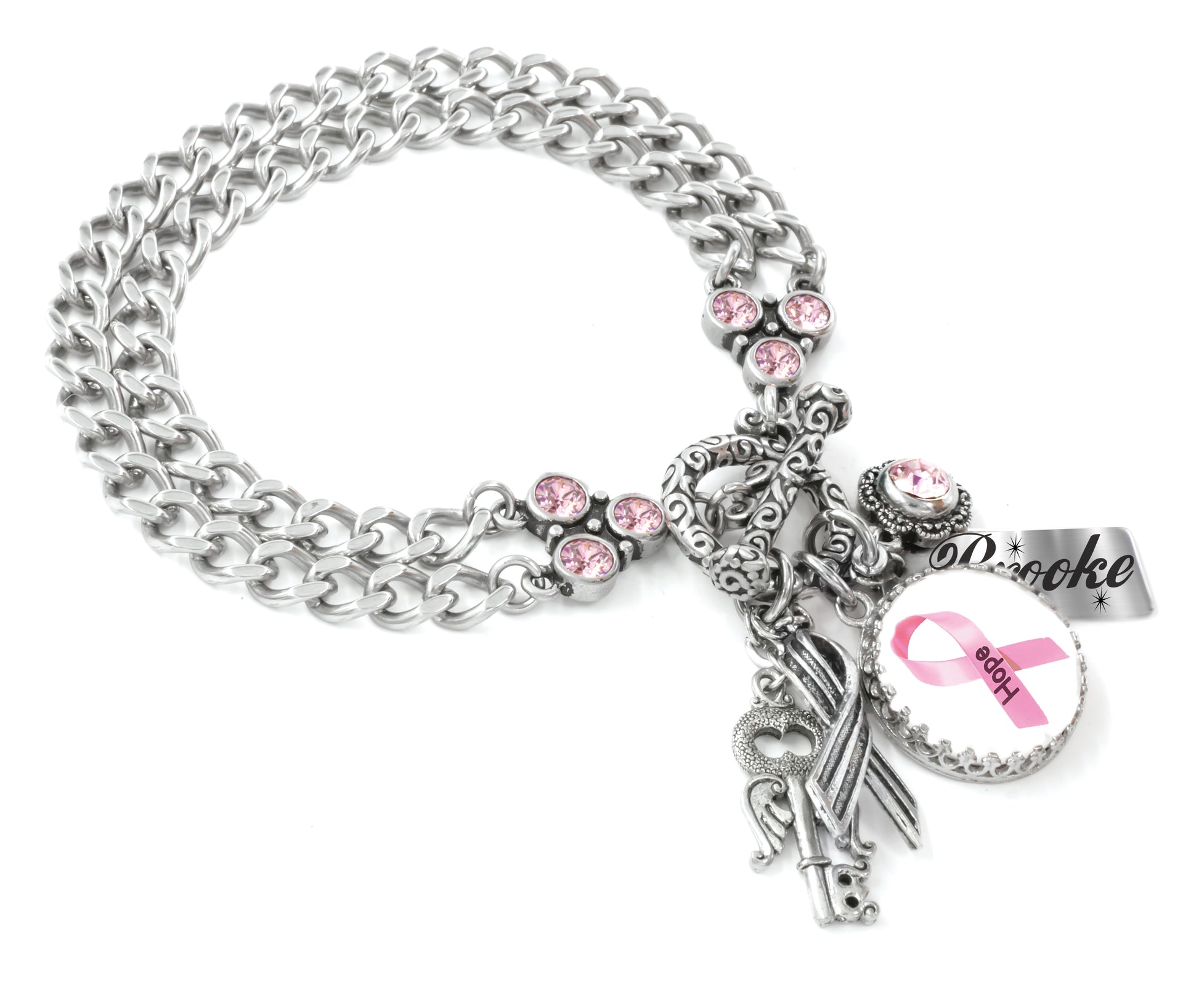 breast cancer awareness bracelet