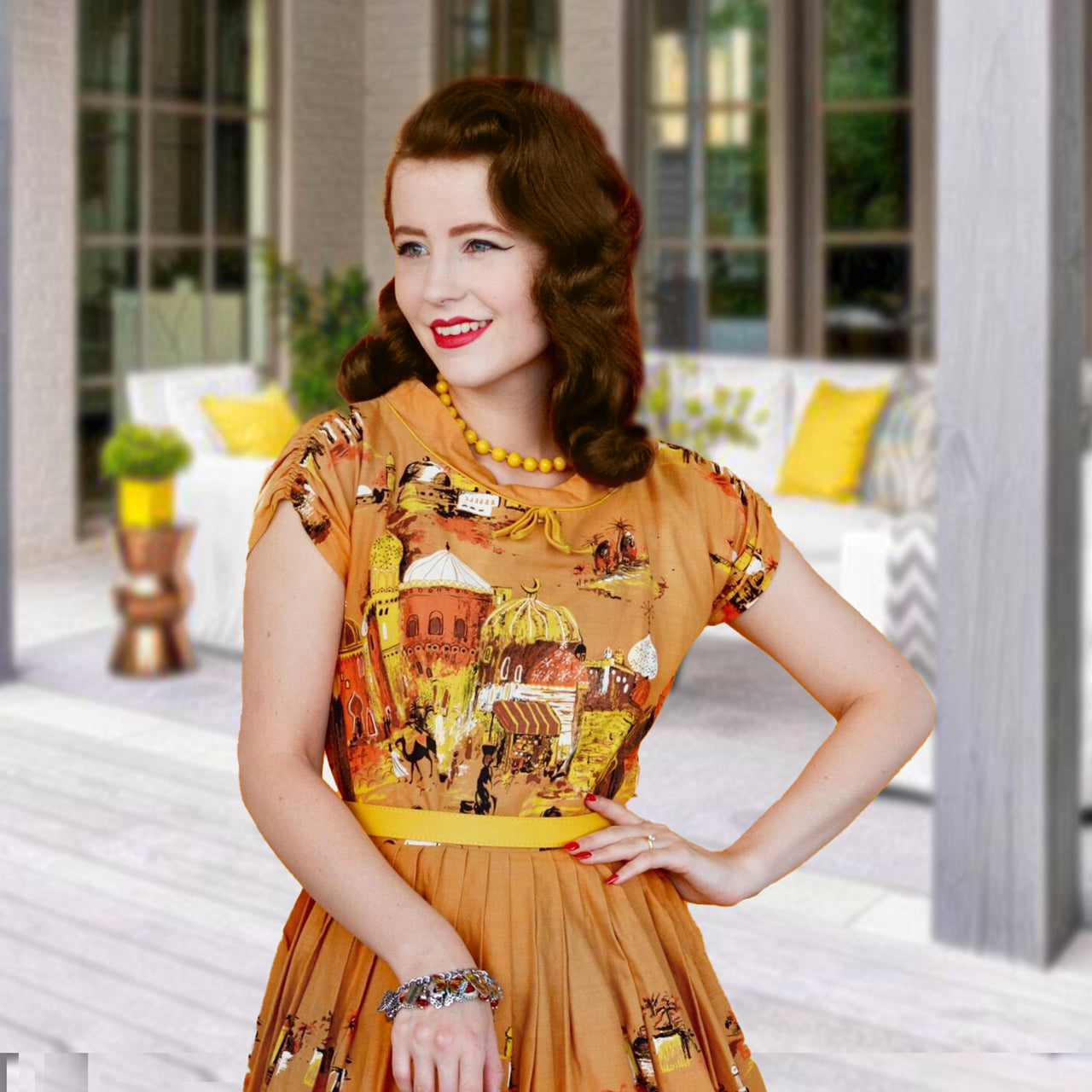 Monarch Butterfly with Mariposa Butterflies Charm Bracelet