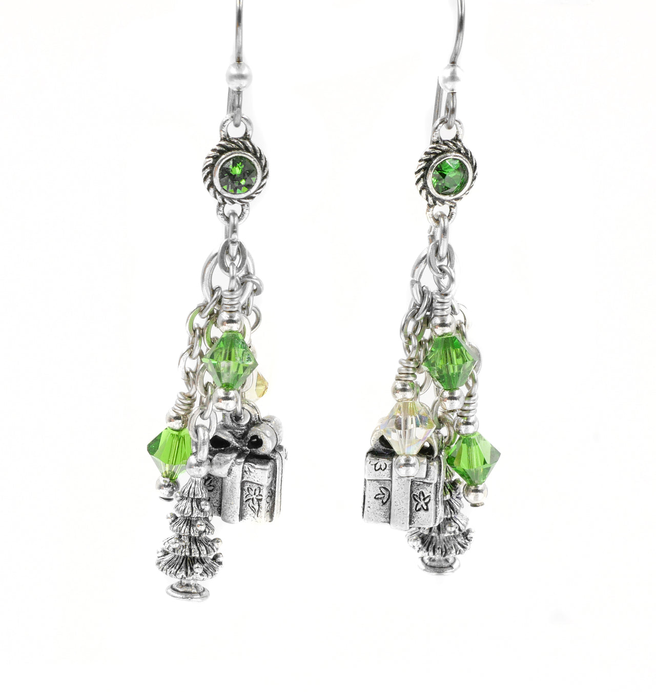 Christmas Tree Earrings