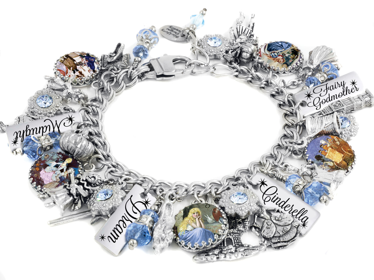 cinderella charm bracelet