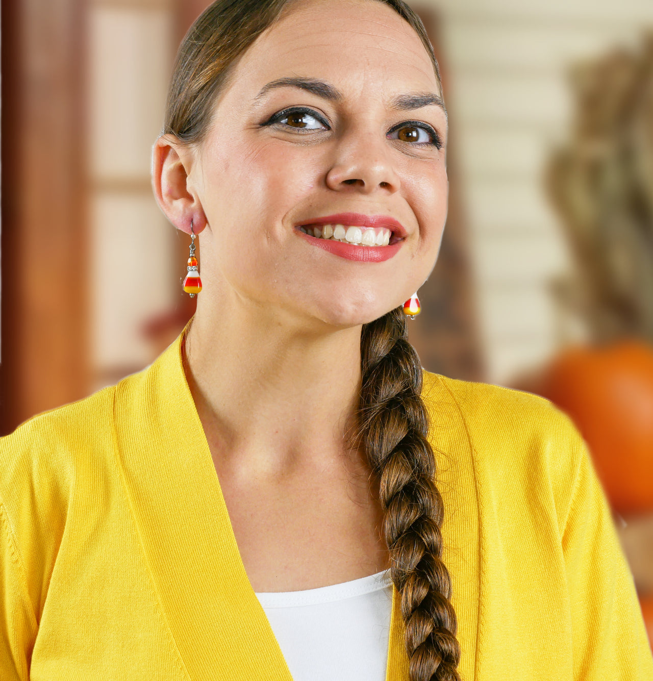 Corn Candy Earrings
