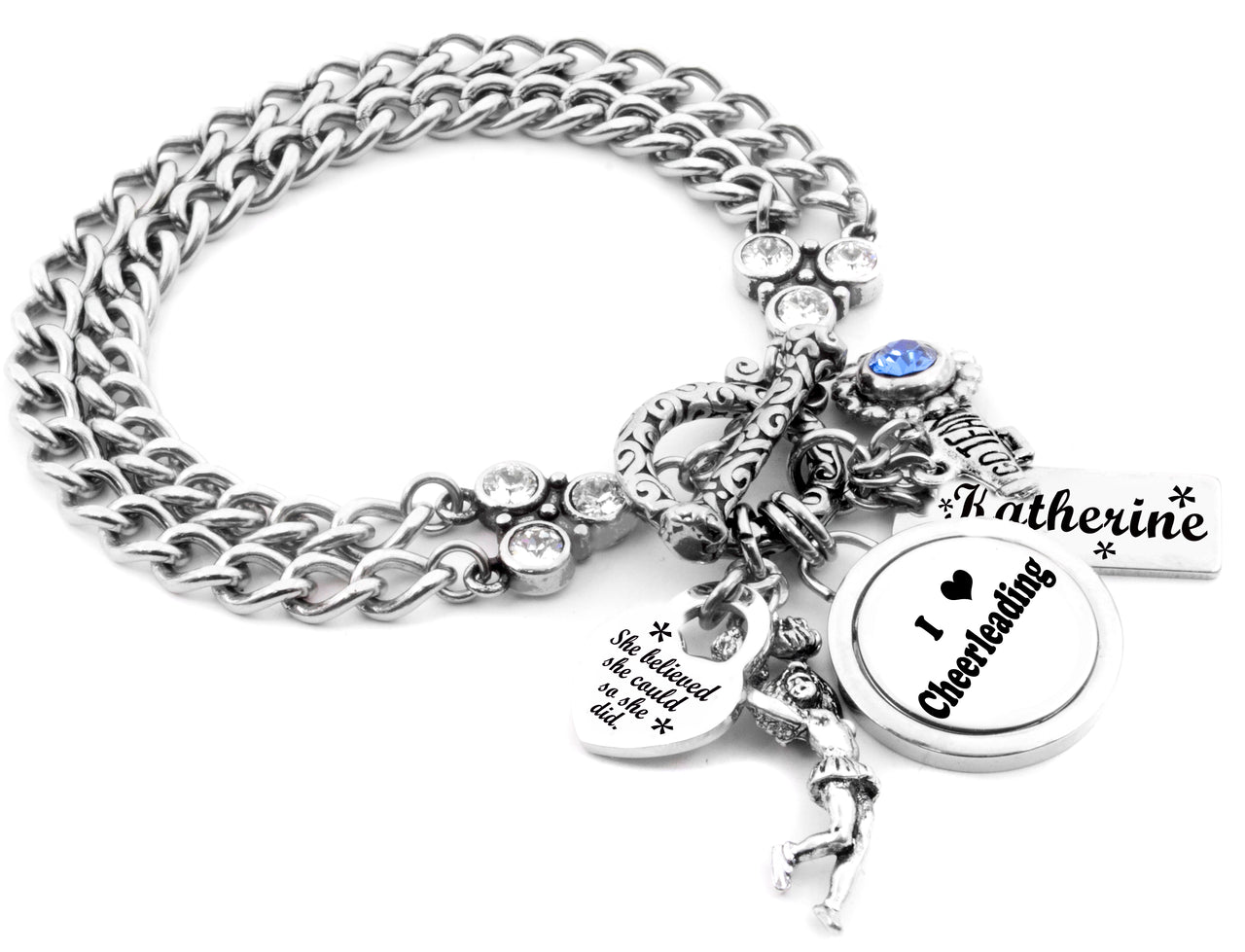 cheerleading bracelet