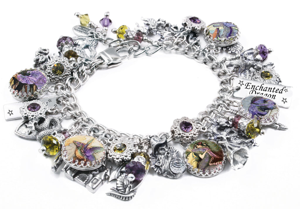 Irish Fairy Charm Bracelet with Celtic Jewelry – Blackberry Designs Jewelry