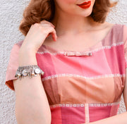 pearl charm bracelet