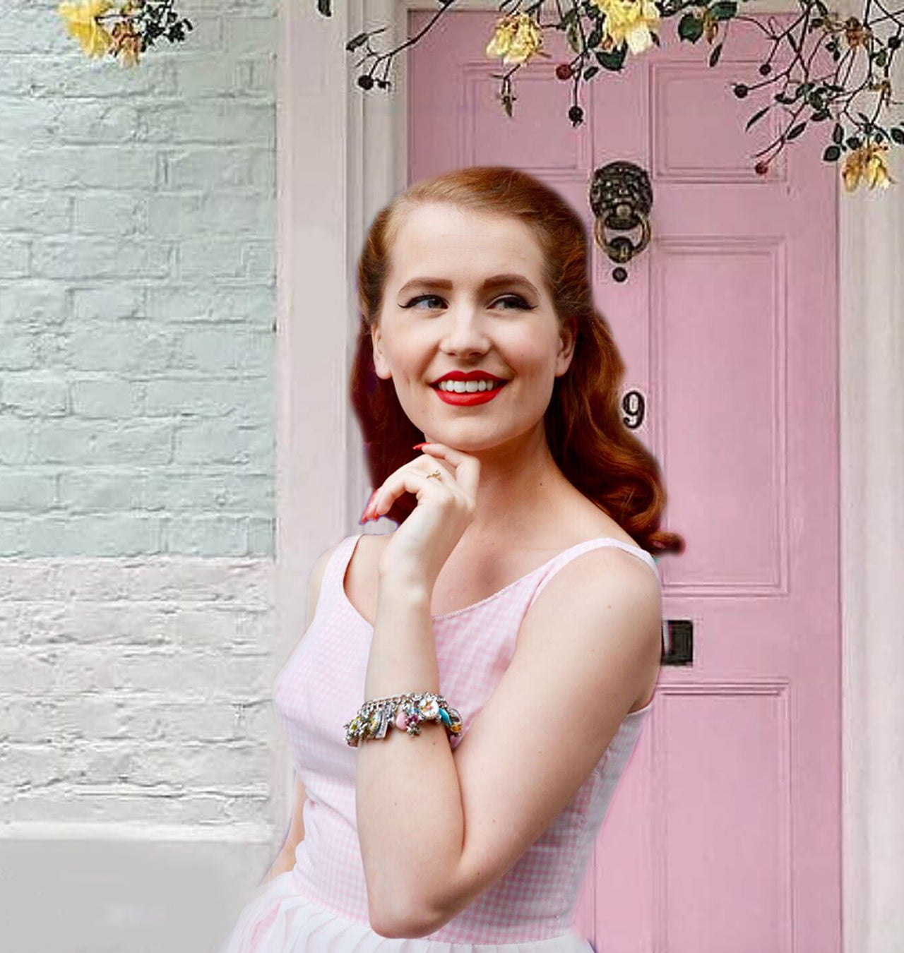 Spring Bunny Charm Bracelet – Colorful Rabbit Jewelry with Crystals & Quotes