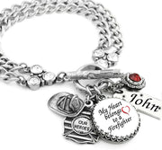 fire fighter charm bracelet