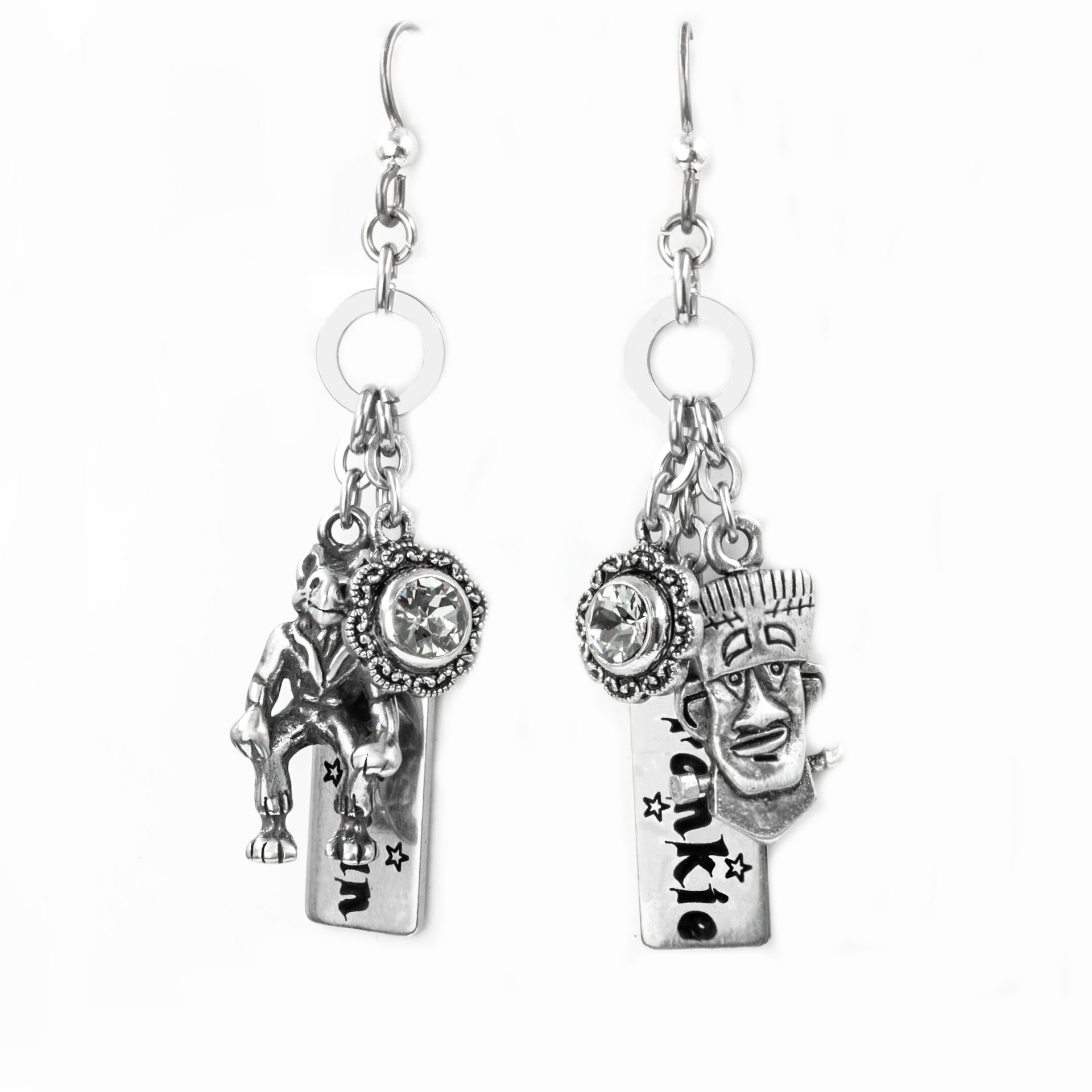 frankenstein earrings