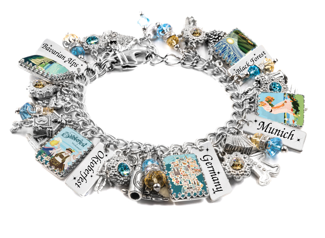 Germany charm bracelet