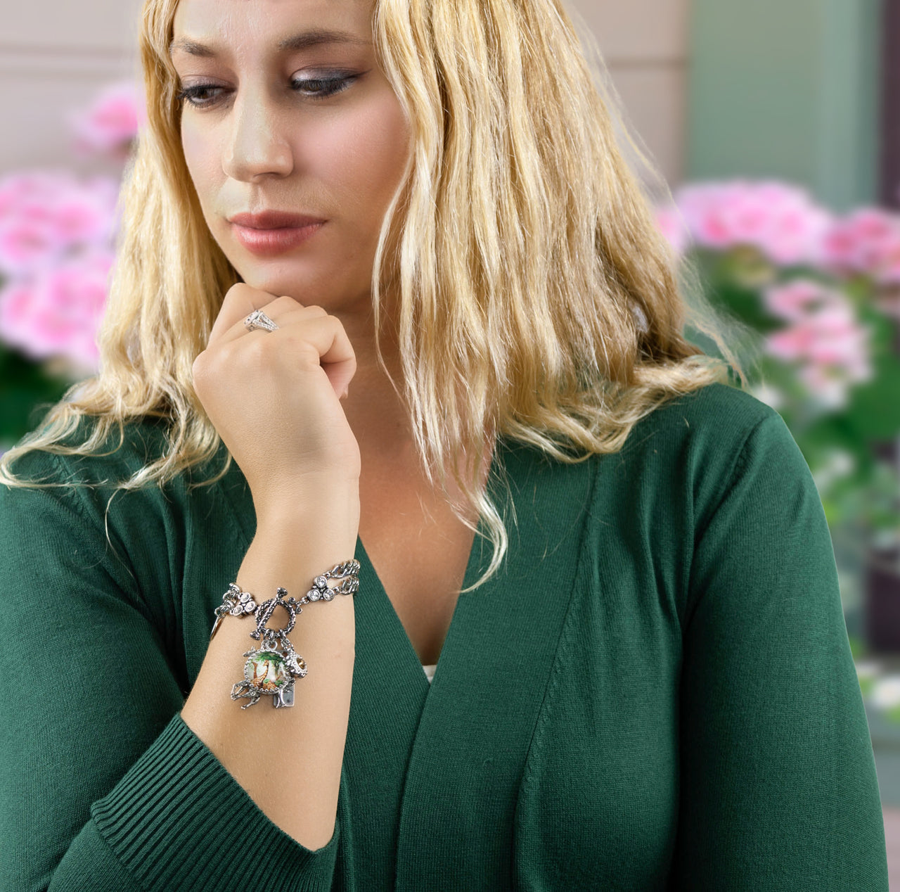 Stand Tall Giraffe Charm Bracelet