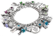 Grandma  personalized charm bracelet
