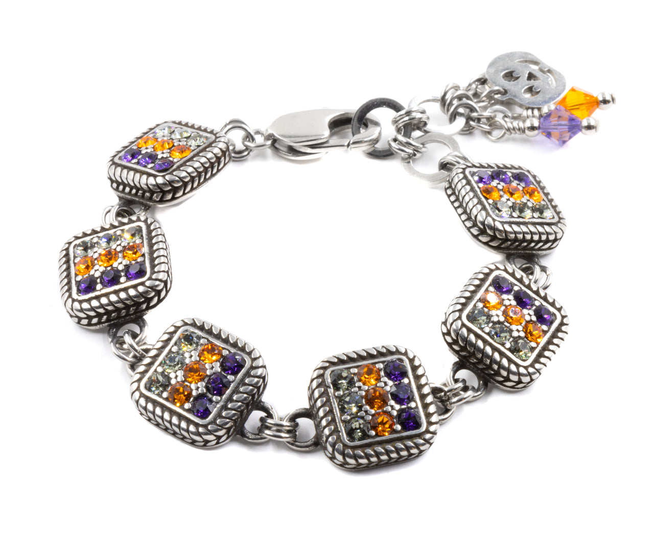 Halloween crystal bracelet
