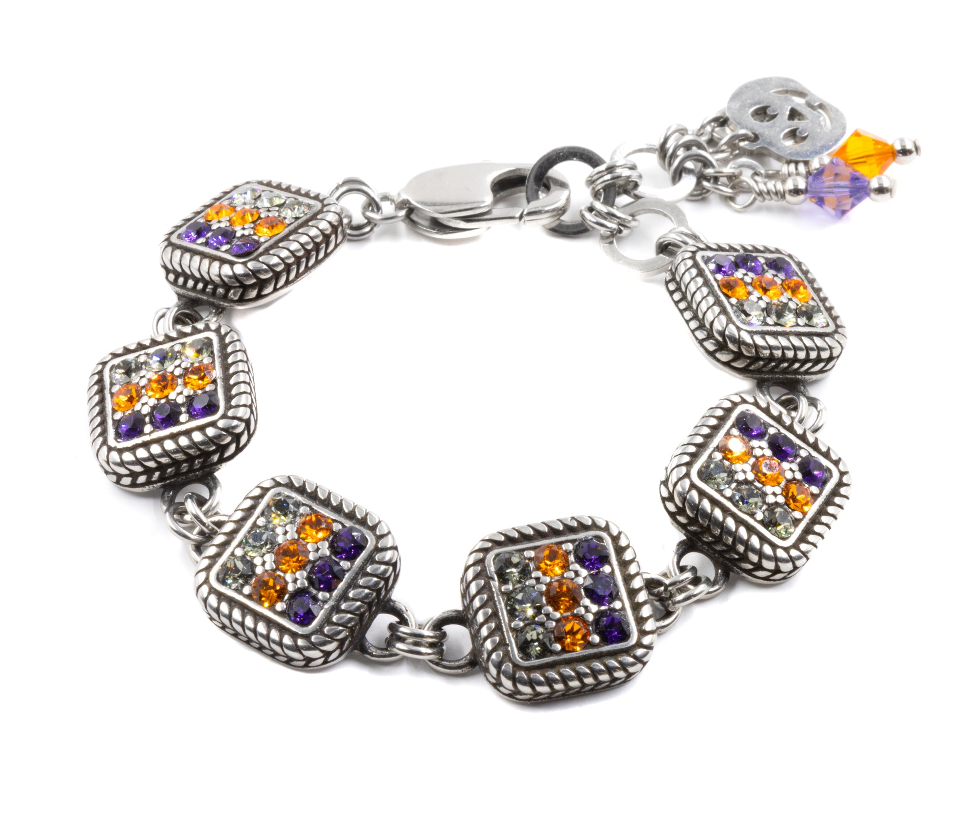 Halloween crystal bracelet