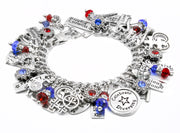 human rights, womens rights bracelet, civil rights charms