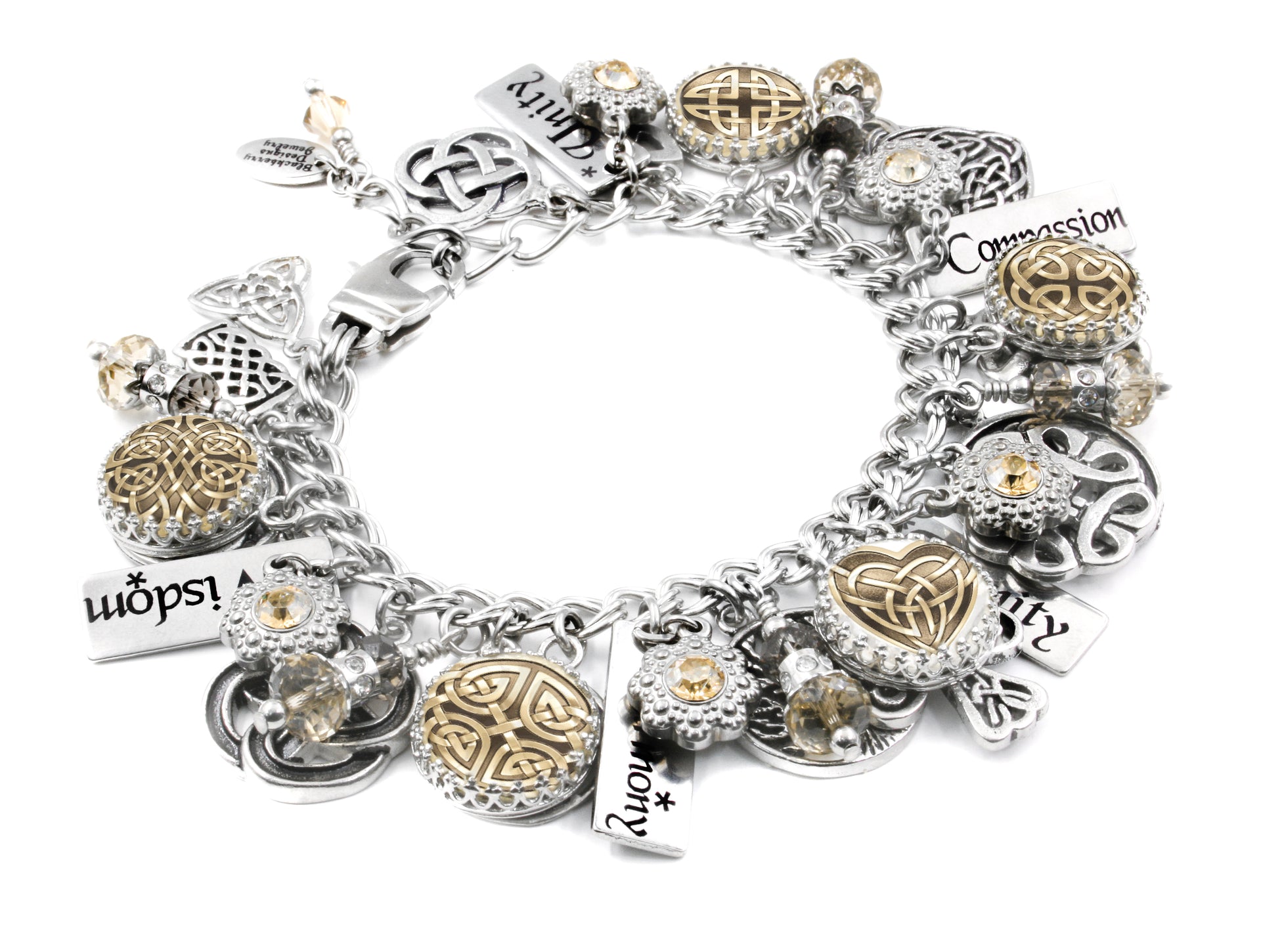 celtic knots bracelet, handmade irish bracelet