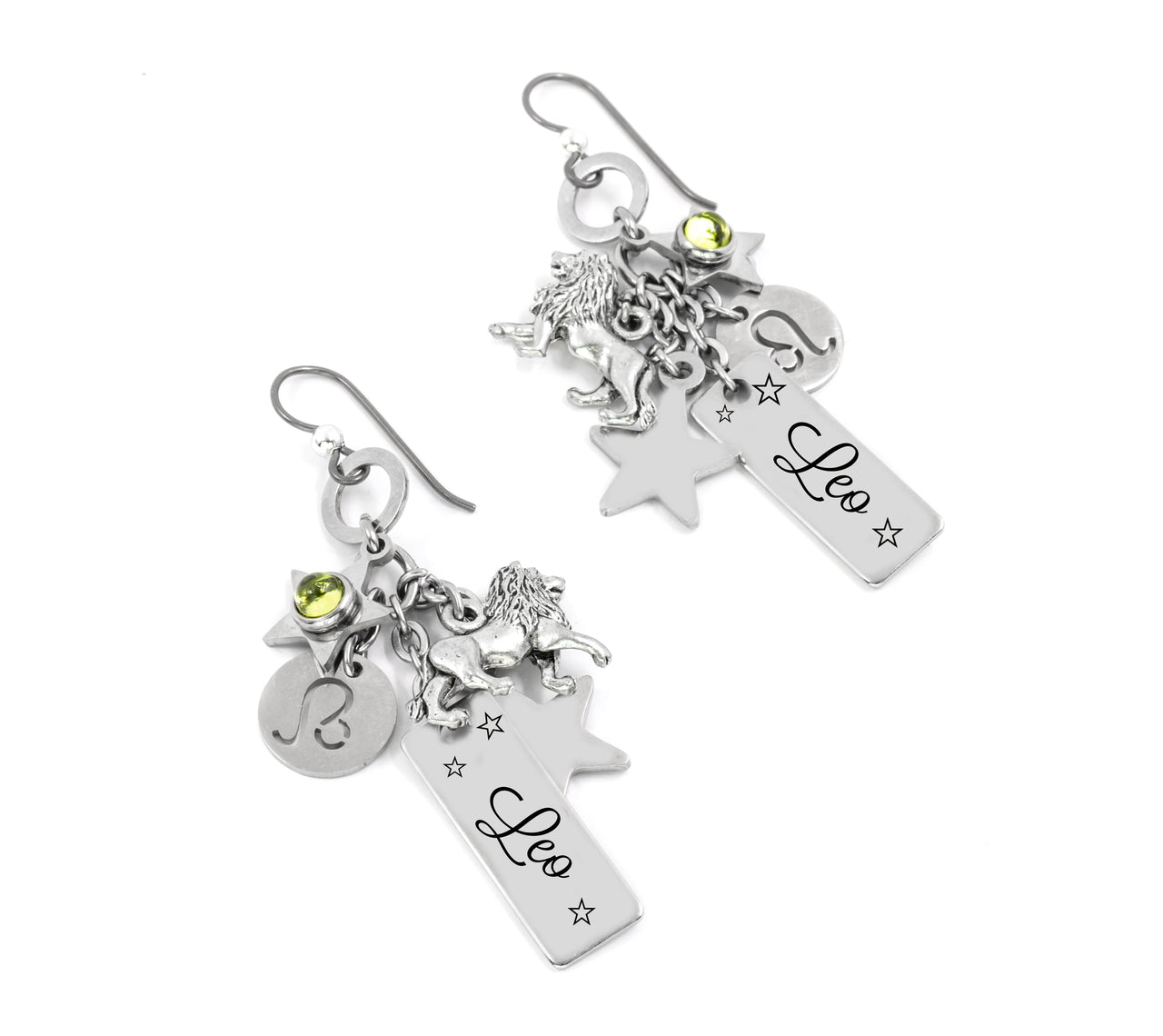 leo horoscope earrings