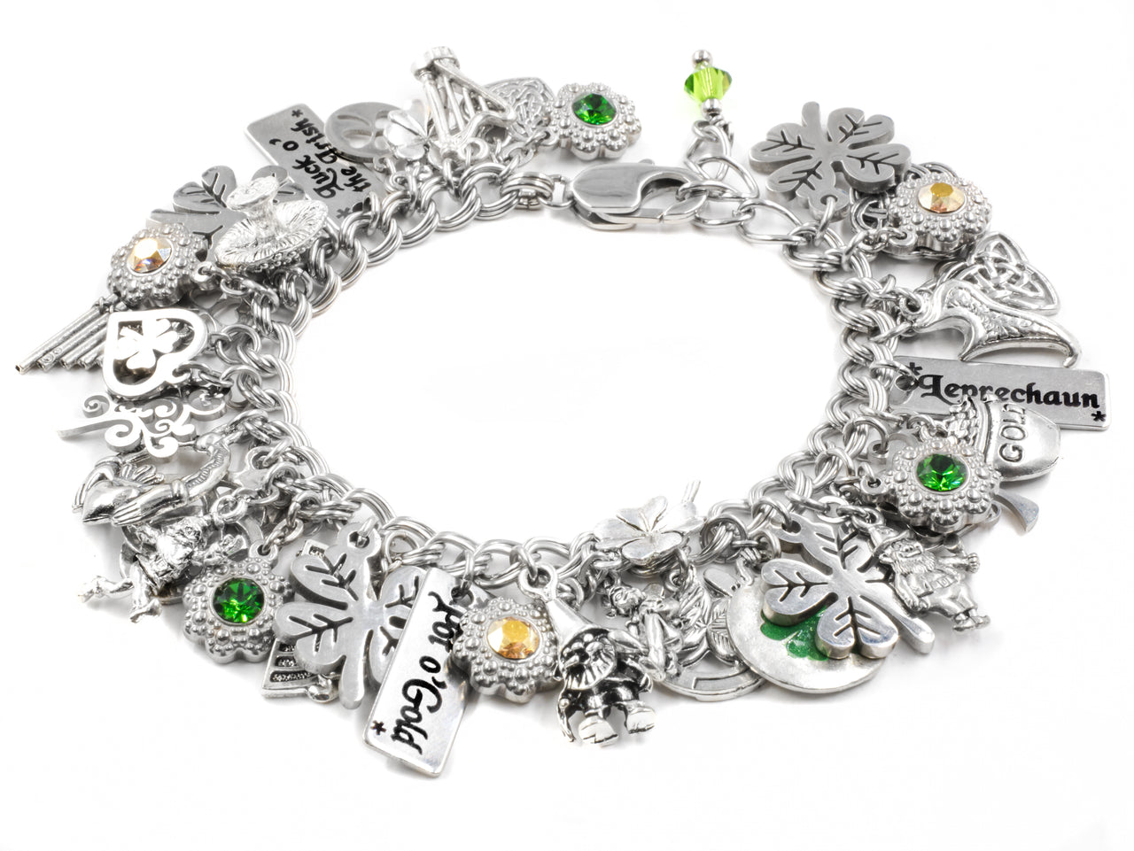 irish charm bracelet