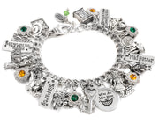 mad hatter charm bracelet