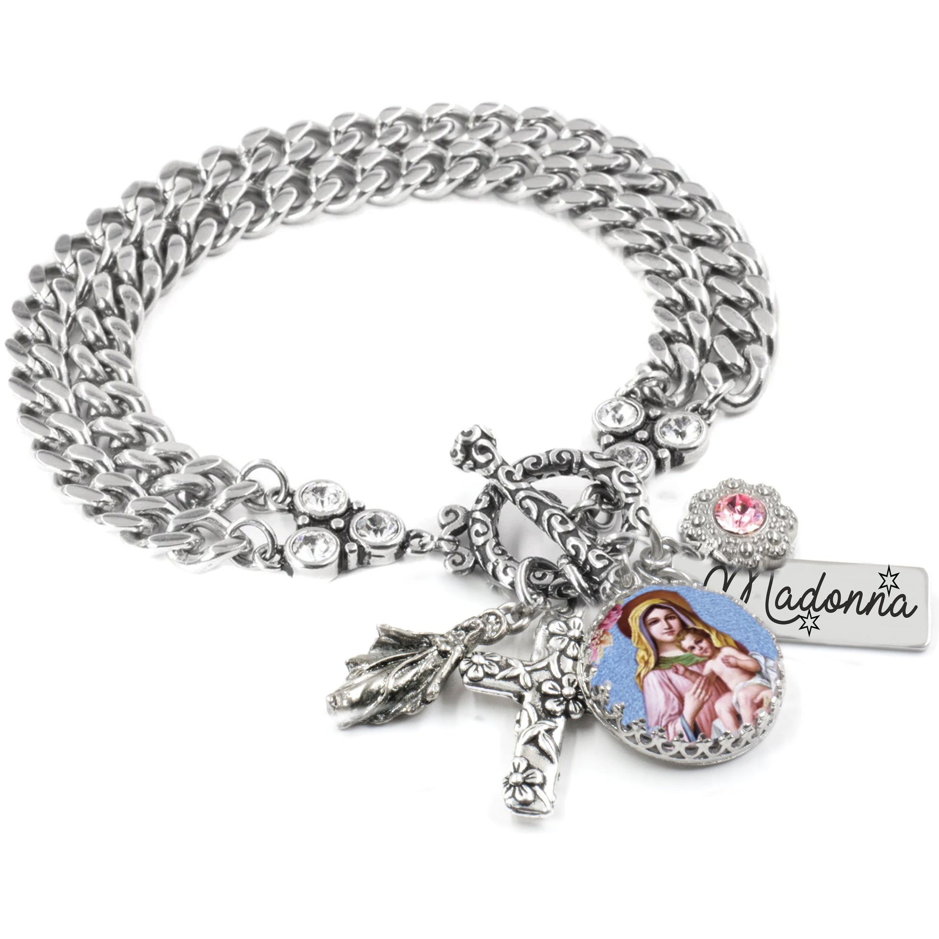 madonna non tarnish bracelet