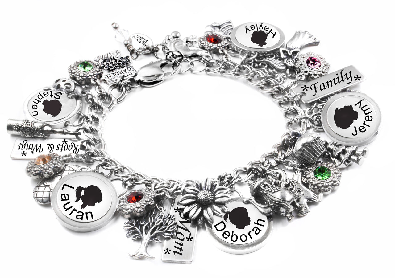 personalized mothers day bracelet