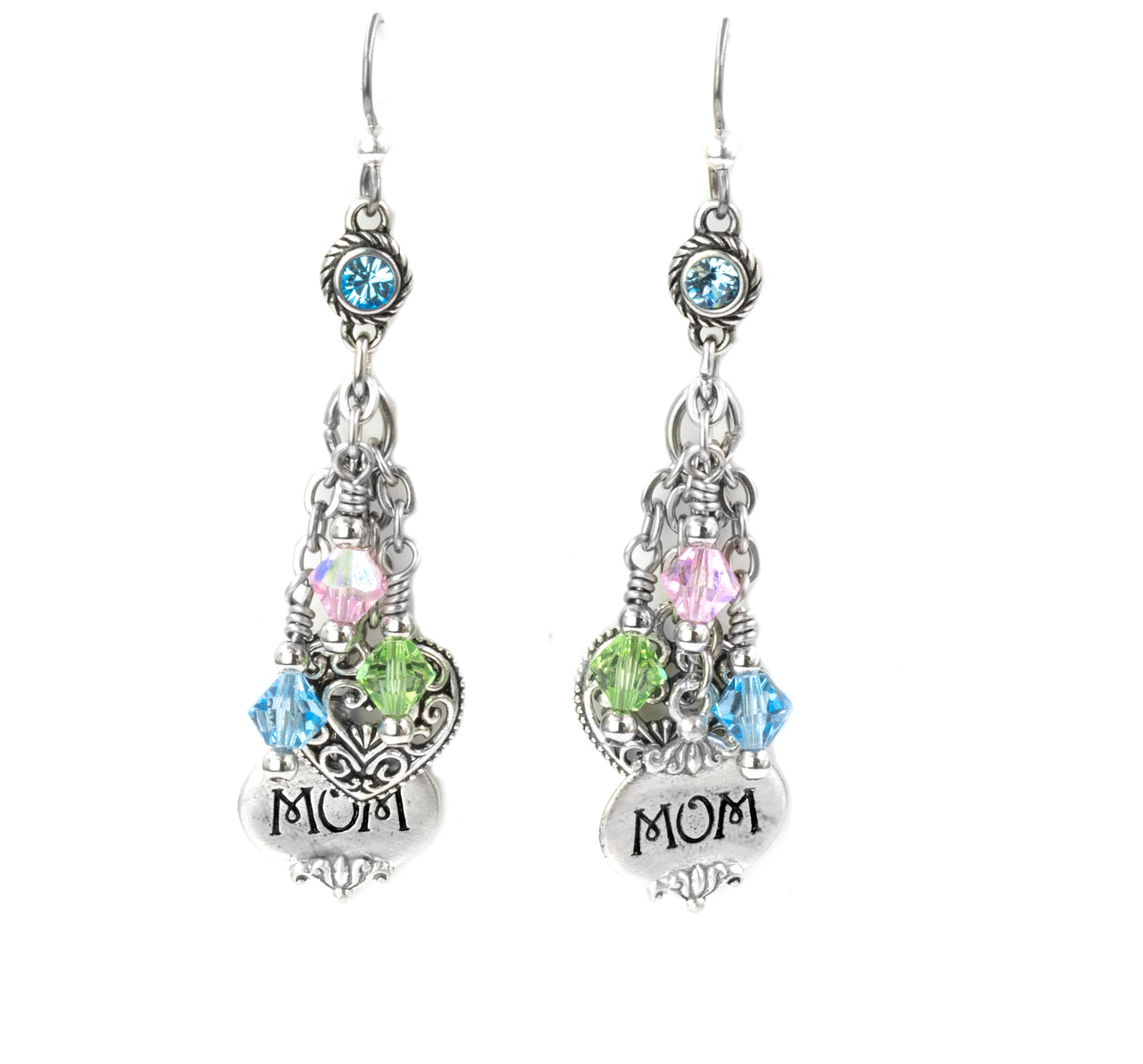 Mother Birthstone Earrings