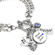 I love my sailor charm bracelet for sister
