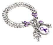 Purple Awareness Bracelet
