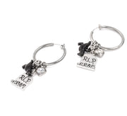 hoop earrings edgar poe